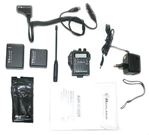 Portable Multi Walkie ALAN 42 27 MHZ CB 40CX AM1